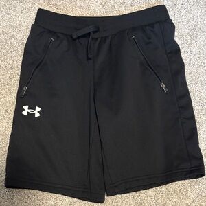 Under Armour Kids Black Athletic Shorts
